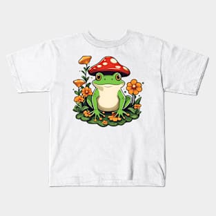 Frog Fungus Kids T-Shirt